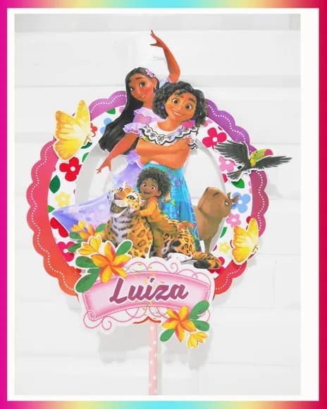 Topo de Bolo Personalizado
