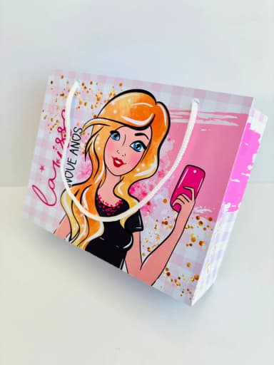 Arquivo de Corte SACOLINHA BARBIE 02