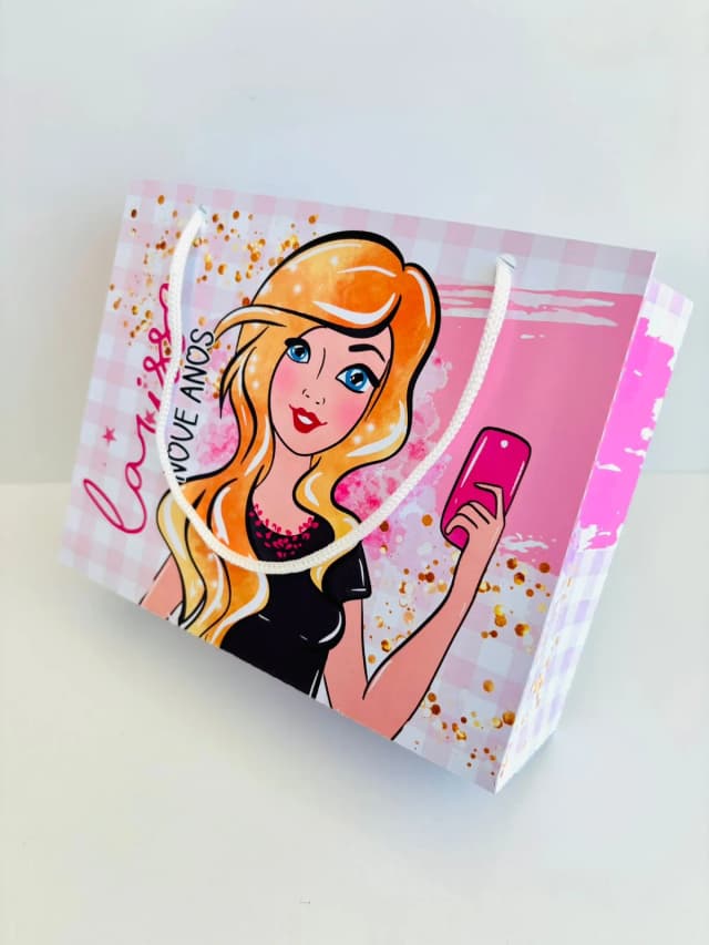 Arquivo de Corte SACOLINHA BARBIE 02