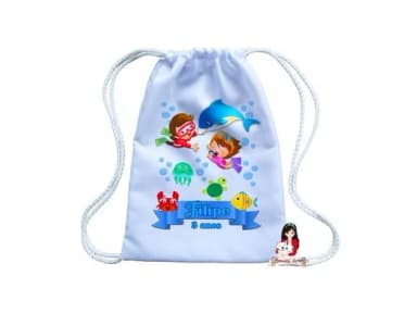 Mochila G Fundo do Mar