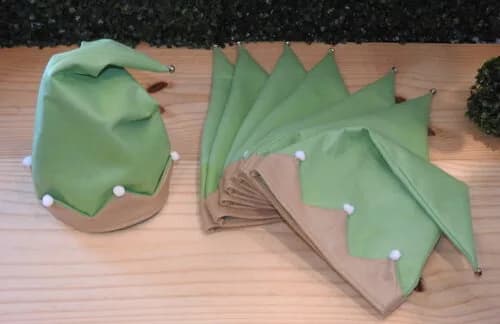 Gorro Elfo de Feltro - Chamar Chat Antes da Compra