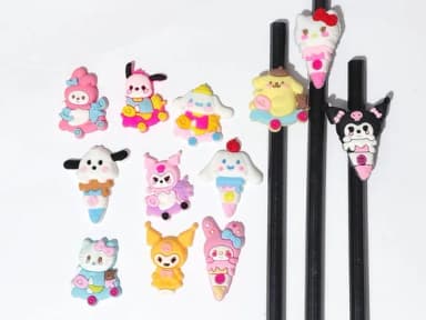 Lápis C/ponteira Turma da Hello Kitty Pacote C/12 Unidades