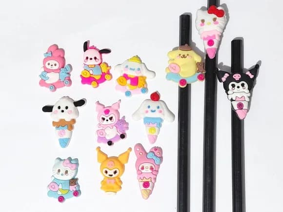 Lápis C/ponteira Turma da Hello Kitty Pacote C/12 Unidades