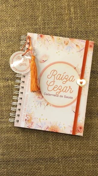 Caderneta de Saúde / Vacinação Personalizada - Floral