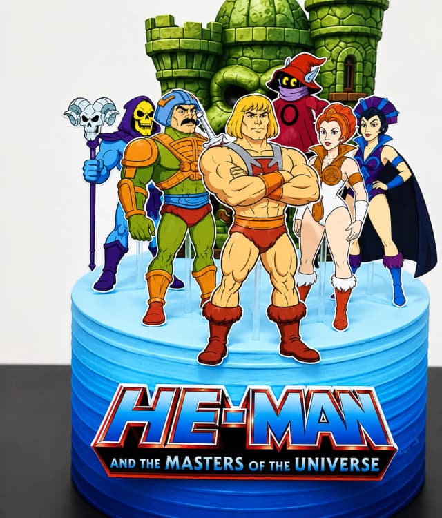 Topo de Bolo He - Man