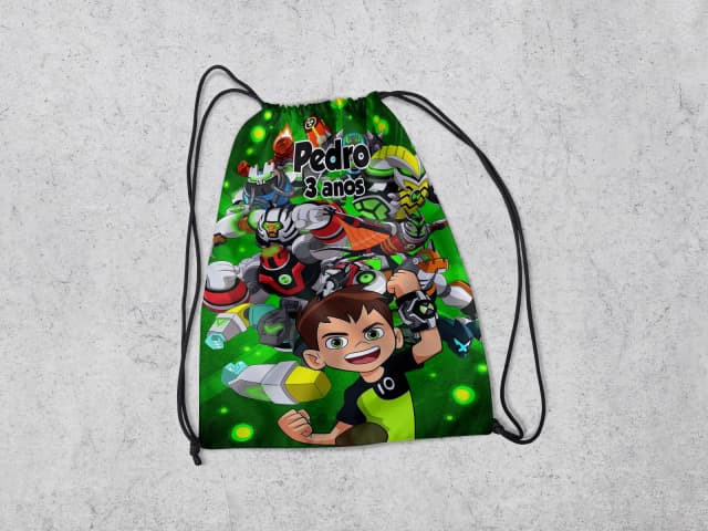 Mochilinha Personalizada  Ben 10