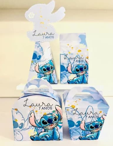 Kit 30 Lembrancinhas Stitch