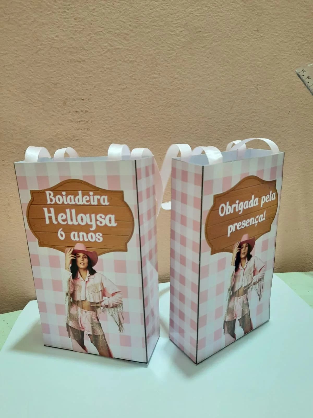 Sacolinhas Personalizadas Boiadeira para Lembrancinhas