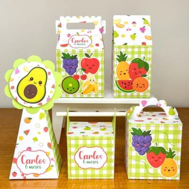 Kit 30 Lembrancinhas Frutinha