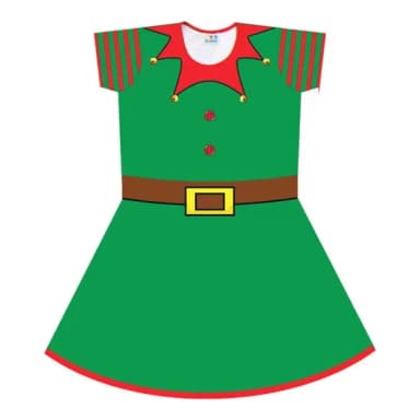 Vestido Infantil Elfo