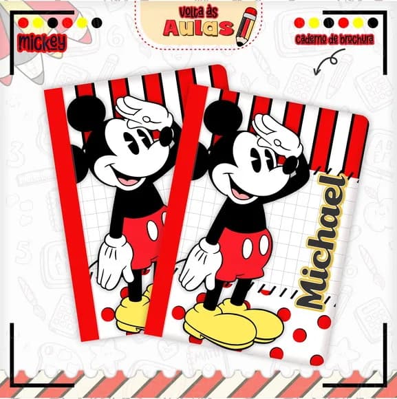 Caderno Brochurão Personalizado