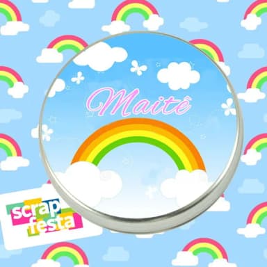 Latinhas Personalizadas Lembrancinhas Festa Arco Íris