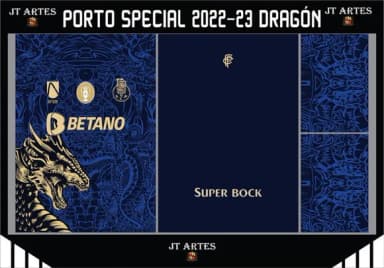 Vetores Camisa Porto Special 2022-23 Dragón