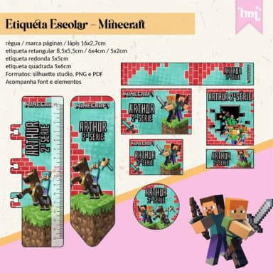 60 Etiquetas Escolares
