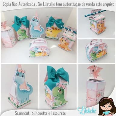 Kit 60 Lembrancinhas Rosa Menina