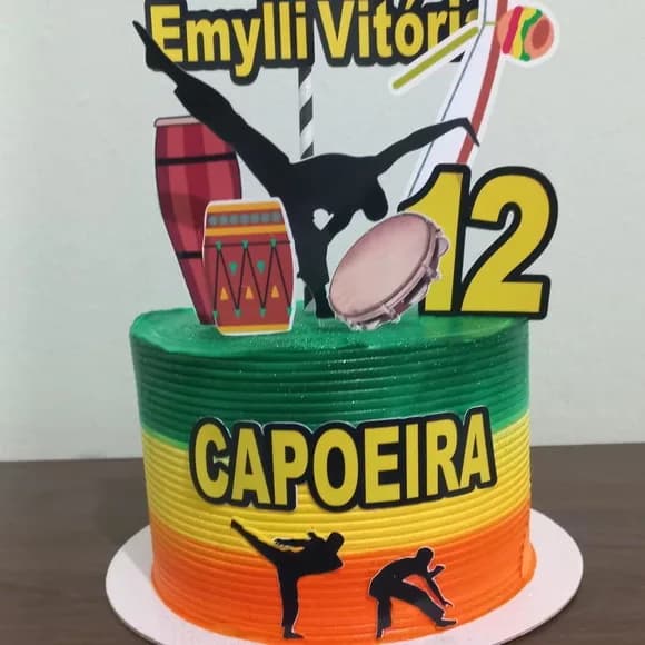Topo de Bolo Capoeira
