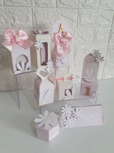 Kit 45 Lembrancinhas Margaridas