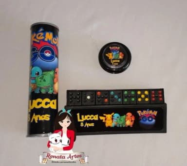 Kit Jogos Personalizado Pokemon Go