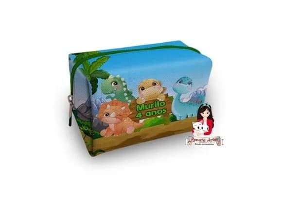 Necessaire Box Personalizado Dinossauro Baby