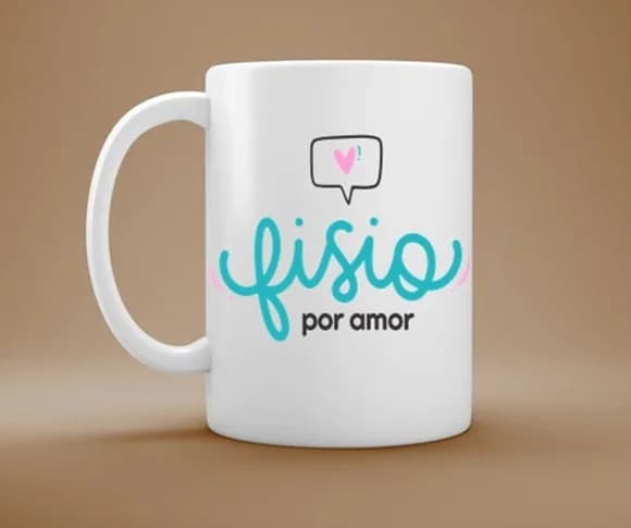 Caneca Profissão Fisioterapeuta - Fisio Por Amor