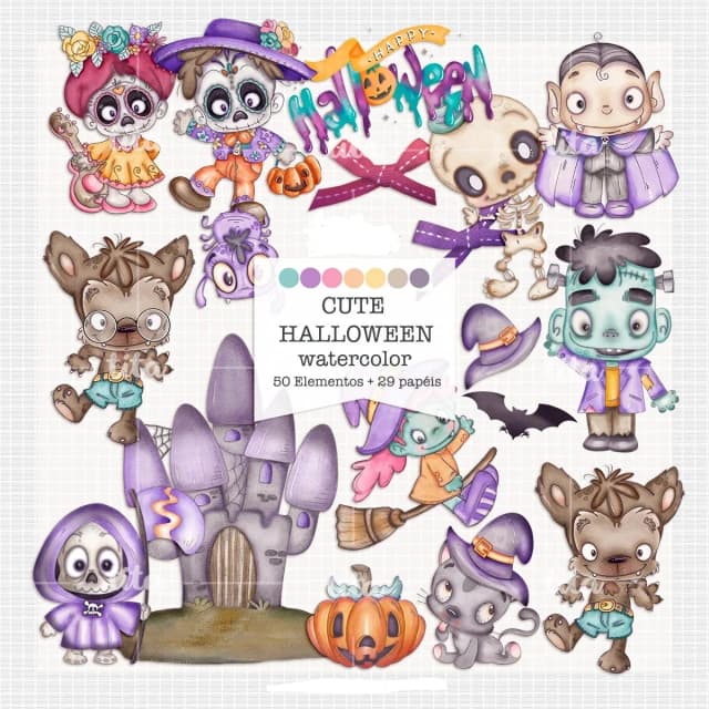 KIT DIGITAL HALLOWEEN 16