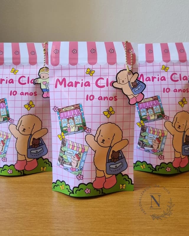 Saquinho Zip Lock 12x20 Lembrancinha Bobbie Goods