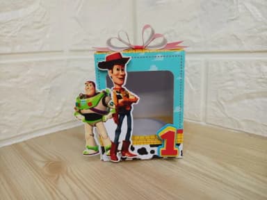 Caixa com Pote para Nutella Toy Story