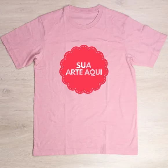 Camiseta Rosa Personalizada