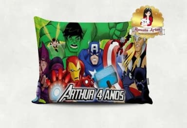 Almofada Personalizada Vingadores