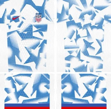 Arte Vetor Camisa Usa Local 2025-26
