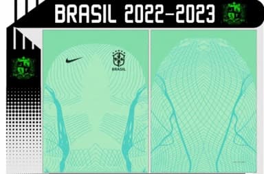 Vetor Camisa Do Brasil 2022/2023