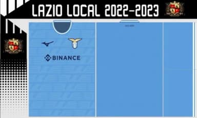 Vetores Camisa Lazio Local 2022-2023