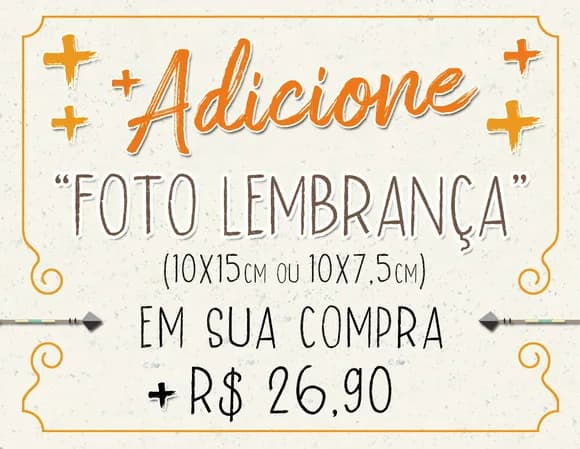 Adicionar Arte de Foto Lembranca
