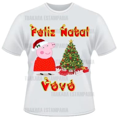 Camiseta Natal Vovó