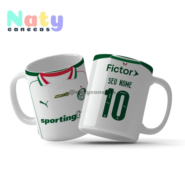 Caneca Personalizada Camisa Palmeiras 2026