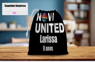 Saquinho Supresa para lembrancinhas Now Unitend