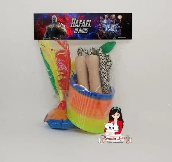 Kit Boa Infância Personalizado Vingadores Ultimato