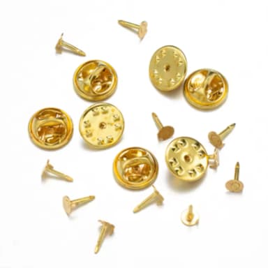 Base para Broche em Metal Dourado ou prateado a sua escolha