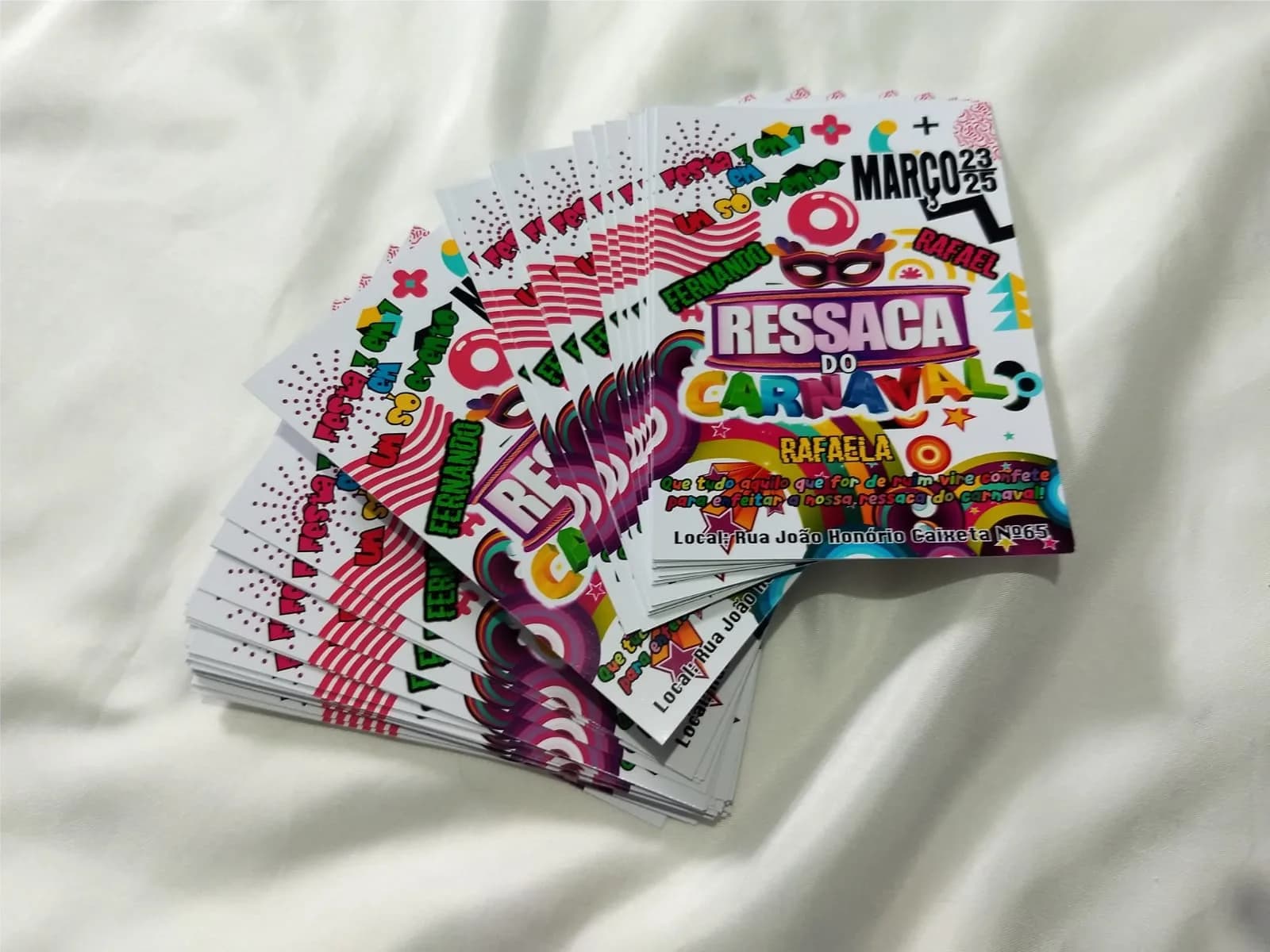 Credencial Personalizada 9x13 para Eventos Festas Shows