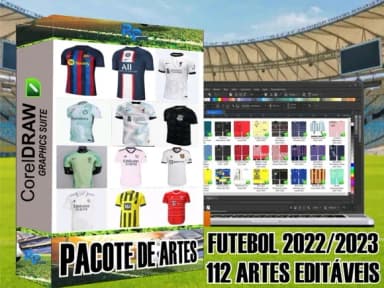 Vetores Camisa Futebol 2022/2023