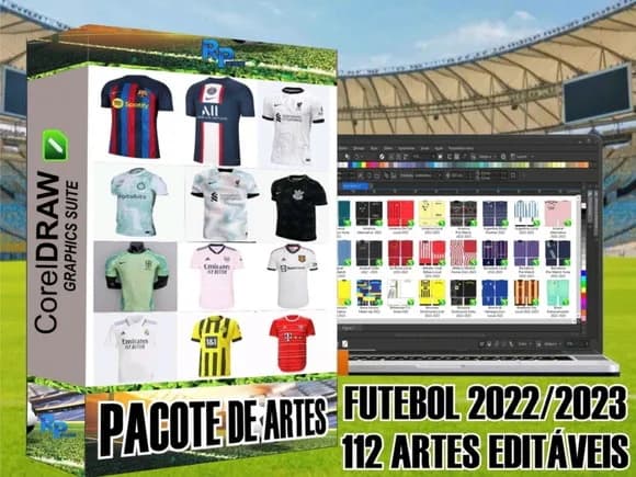 Vetores Camisa Futebol 2022/2023
