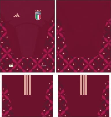 Arte Vetor Camisa Italia Goleiro 2026