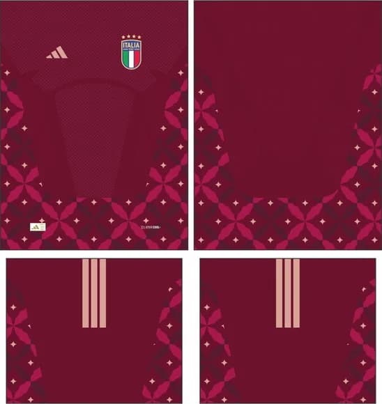 Arte Vetor Camisa Italia Goleiro 2026