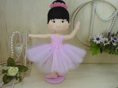 Bailarina em Feltro