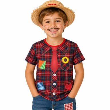 Camiseta Infantil Caipira