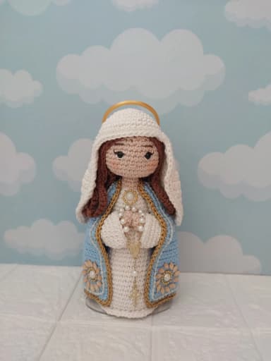 Mãezinha do Céu Amigurumi