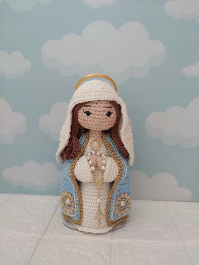 Mãezinha do Céu Amigurumi