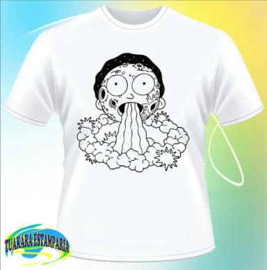 Camiseta Rick And Morty 02