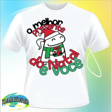 Camiseta Natal Flork 02 o Melhor Presente