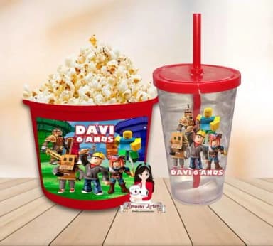 Kit Cinema Personalizado Roblox